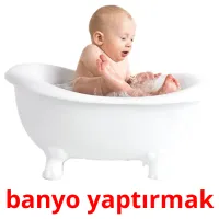 banyo yaptırmak picture flashcards