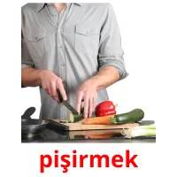 pişirmek picture flashcards