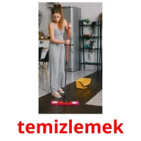 temizlemek picture flashcards