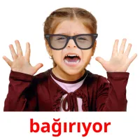 bağırıyor Bildkarteikarten