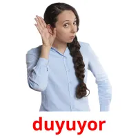 duyuyor picture flashcards