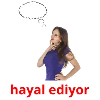 hayal ediyor Bildkarteikarten