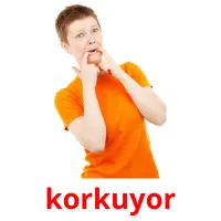 korkuyor picture flashcards