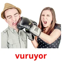 vuruyor picture flashcards