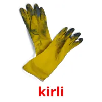 kirli picture flashcards