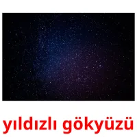 yıldızlı gökyüzü cartões com imagens