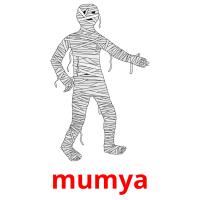 mumya picture flashcards