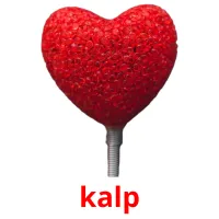 kalp cartões com imagens