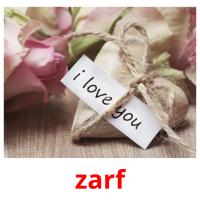 zarf picture flashcards