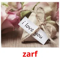 zarf picture flashcards