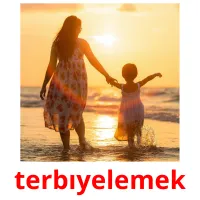 terbıyelemek Bildkarteikarten