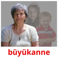 büyükanne picture flashcards