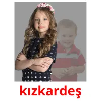 kızkardeş picture flashcards