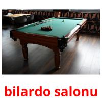 bilardo salonu card for translate