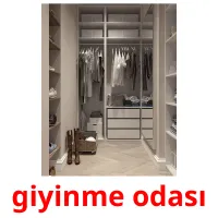 giyinme odası picture flashcards