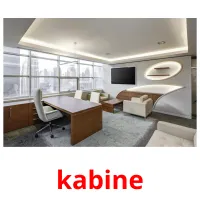 kabine picture flashcards