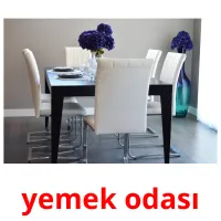 yemek odası picture flashcards