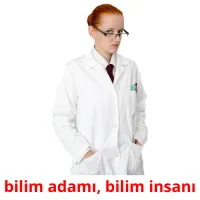 bilim adamı, bilim insanı Tarjetas didacticas