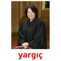 yargıç flashcards illustrate