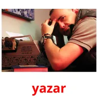 yazar Tarjetas didacticas