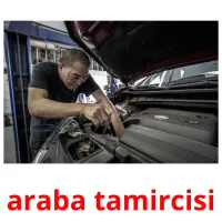 araba tamircisi picture flashcards