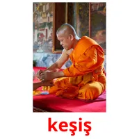 keşiş picture flashcards