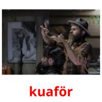 kuaför flashcards illustrate