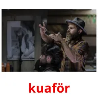 kuaför picture flashcards