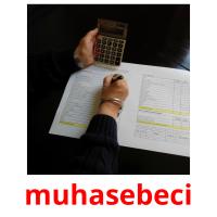 muhasebeci flashcards illustrate