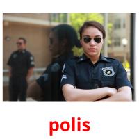 polis flashcards illustrate