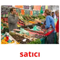 satıcı picture flashcards