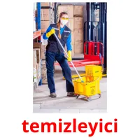 temizleyici picture flashcards