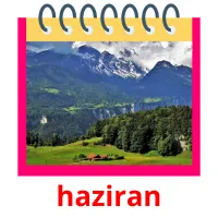 haziran Bildkarteikarten