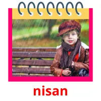 nisan Tarjetas didacticas