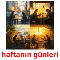 haftanın günleri карточки энциклопедических знаний