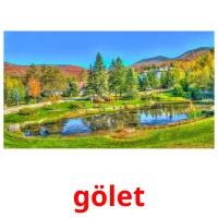 gölet Bildkarteikarten