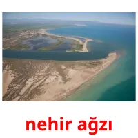 nehir ağzı Bildkarteikarten