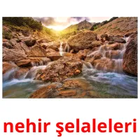 nehir şelaleleri Bildkarteikarten