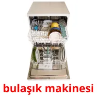 bulaşık makinesi picture flashcards