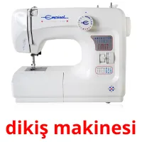 dikiş makinesi picture flashcards