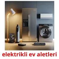 elektrikli ev aletleri Tarjetas didacticas