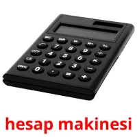 hesap makinesi picture flashcards