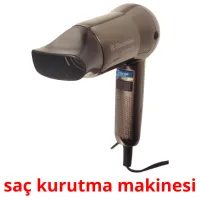 saç kurutma makinesi picture flashcards