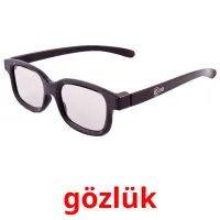 gözlük picture flashcards