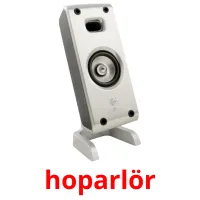 hoparlör picture flashcards