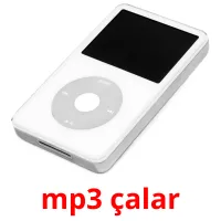 mp3 çalar picture flashcards