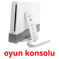 oyun konsolu picture flashcards