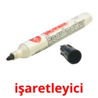 işaretleyici picture flashcards