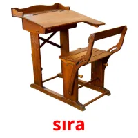 sıra picture flashcards