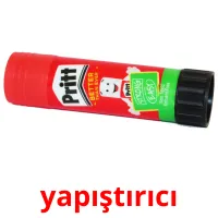 yapıştırıcı picture flashcards